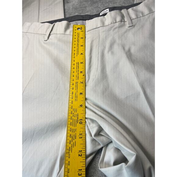 Murano Men’s Light Khaki Alex Fit Flat‎ Front Chino Pants Size 35X32 - Picture 4 of 8